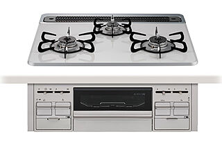 ファミリアーレ庄内緑地 ガラストップコンロ