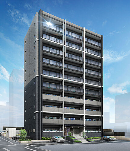 モアグレース守山ステーションフロント 外観完成予想図