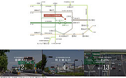 モアグレース千種春岡 アクセス図