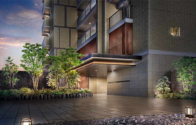 モアグレース西岐阜ステーションプレミア エントランス完成予想図