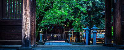 川口神社 約130m（徒歩2分）