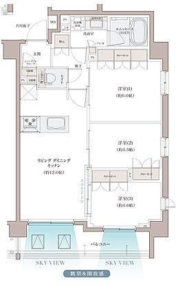 コンフォルシア朝霞台 間取り G