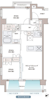 コンフォルシア朝霞台 間取り A