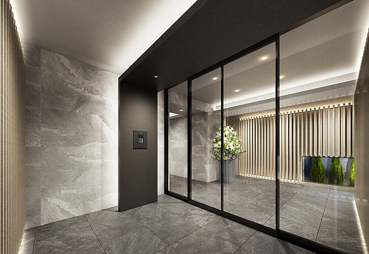 モントーレ六本松 ザ・マーク エントランスホール完成予想図