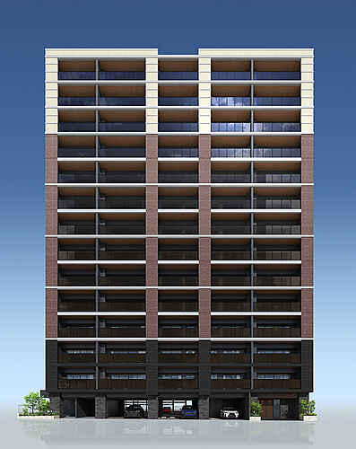 グランフォーレ天文館プライム 外観完成予想図