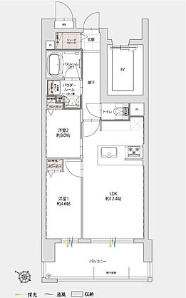 グランフォーレ天文館プライム 間取り D