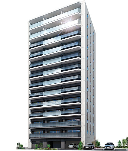 ガーラ・レジデンス船堀ブライト 外観完成予想CG