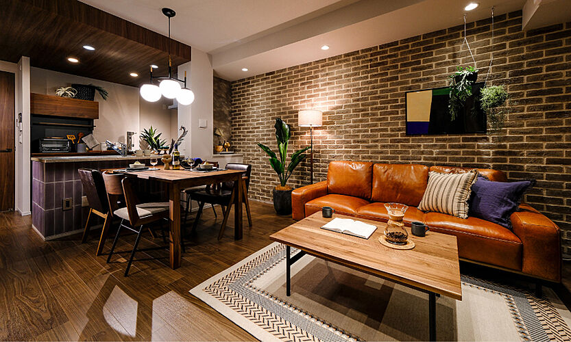 グラディス西広島駅前ザ・タワー リビング・ダイニング