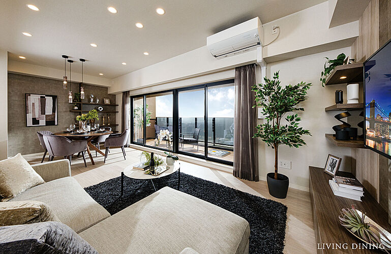 ポレスター福井浜町リバーテラス リビング・ダイニング