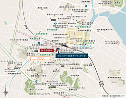 ポレスター唐津ザ・リミテッド 現地案内図