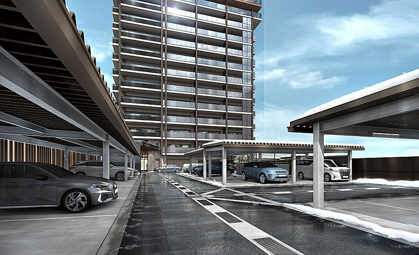 ポレスター長岡ステーションテラス 共用部