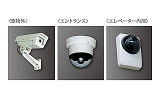 ポレスター自治医大ガーデンヴィラ 防犯カメラ