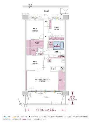 ポレスター自治医大ガーデンヴィラ 間取り G
