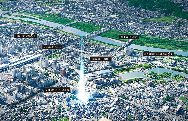 グラディス富山 碧ノ杜 外観