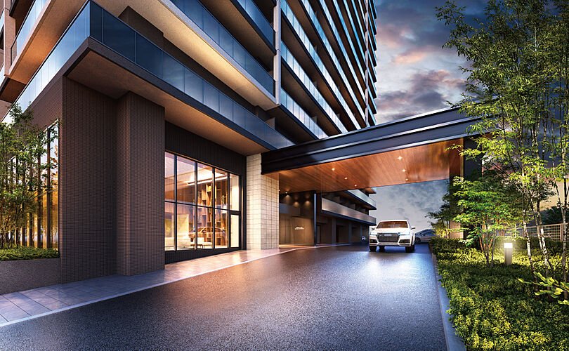 セントラルパーク盛南新都心 車寄せ完成予想図 ※3