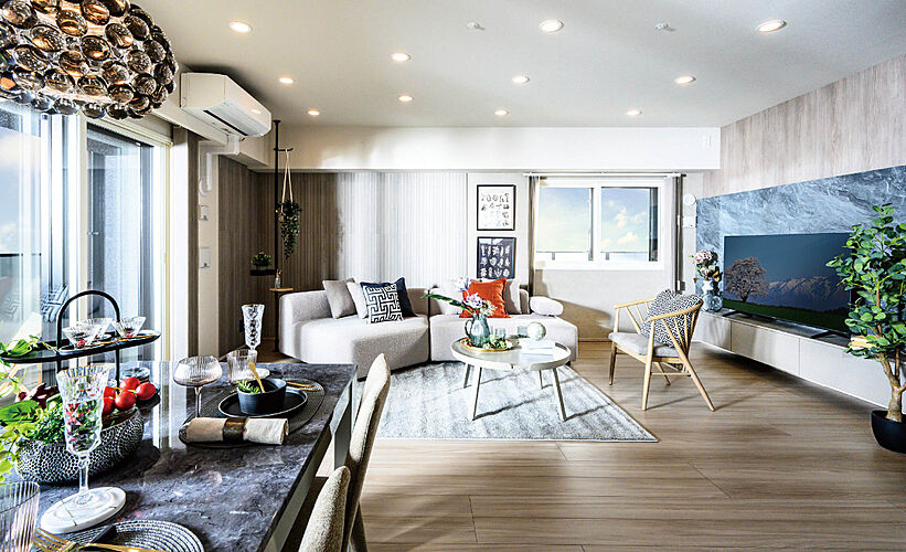 セントラルパーク盛南新都心 リビング