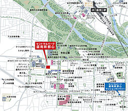 セントラルパーク盛南新都心 現地案内図