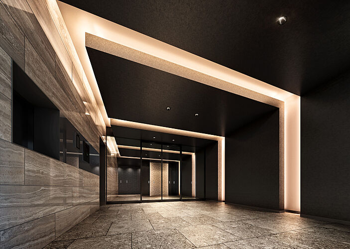 ソルティア川越 エントランスホール完成予想CG