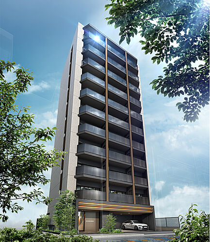 ソルティア京橋リバーフロント 外観完成予想図