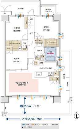 ポレスター佐久平駅南ガーデンテラス 間取り J【MENUPLAN】