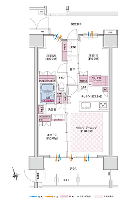 ポレスター米原駅前 間取り BG
