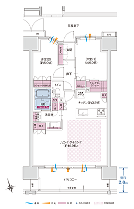 ポレスター米原駅前 間取り B・BG【メニュープラン】