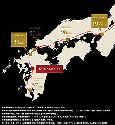 MJR熊本ゲートタワー アクセス図