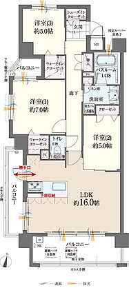 ファーネスト博多南駅グレイス 間取り A