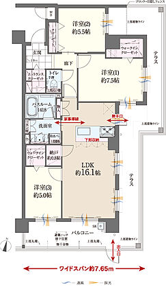 ファーネスト博多南駅グレイス 間取り J1