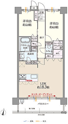 ファーネスト博多南駅グレイス 間取り F【MENU1】