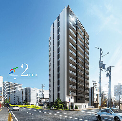 クリーンリバーフィネス平岸ステーションサイド 共用部