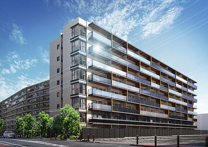 クロスアリーナ玉川上水 「GREEN TOKYO PROJECT」 外観