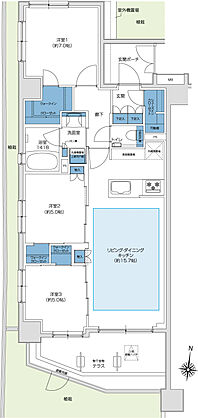 プレシス小岩ヴェルデ 間取り 【先着順】At