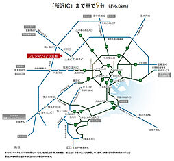 プレシスヴィアラ清瀬 アクセス図