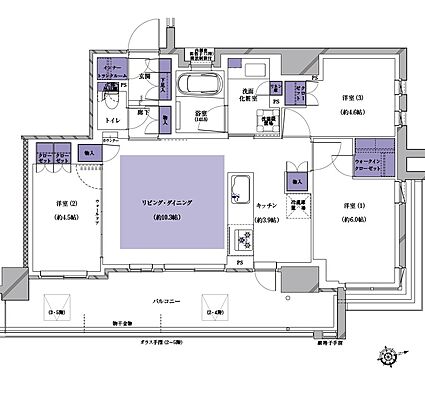 プレシス南流山パークフロント 間取り 【第2期】I