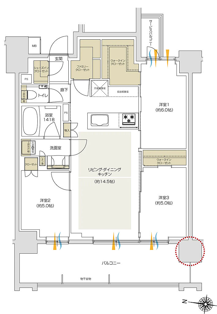 プレシス追浜駅前 間取り 【先着順】H