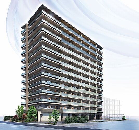 プレシス熊谷末広 外観完成予想CG