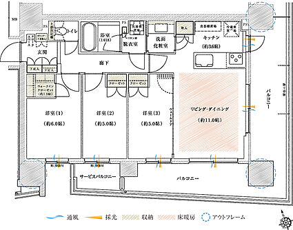プレシス熊谷末広 間取り A