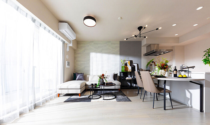 ヴィークコート蕨南町桜並木 リビング・ダイニング