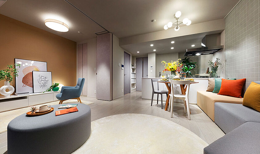 ヴィークコート蕨南町桜並木 リビング・ダイニング