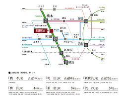 アドグランデ相模原 アクセス図