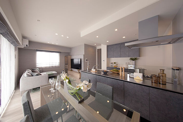 フリーディアシティ二日市 リビング・ダイニング・キッチン（AタイプSELECT1、3LDK）