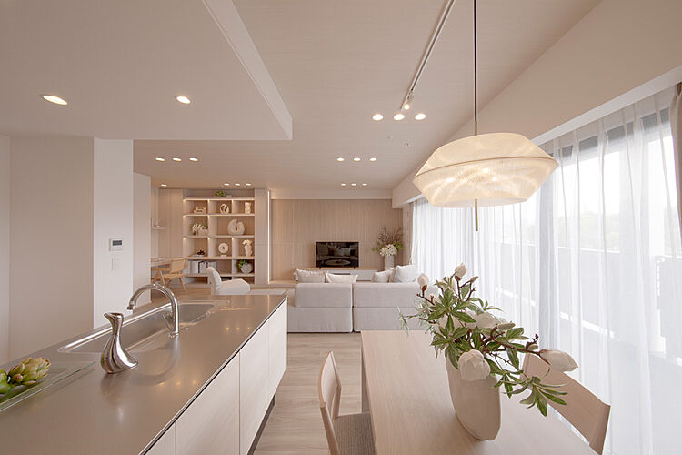 フリーディア和白レジデンス リビング・ダイニング