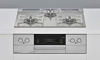 ヴィークハウス深沢 ガラストップ3口コンロ