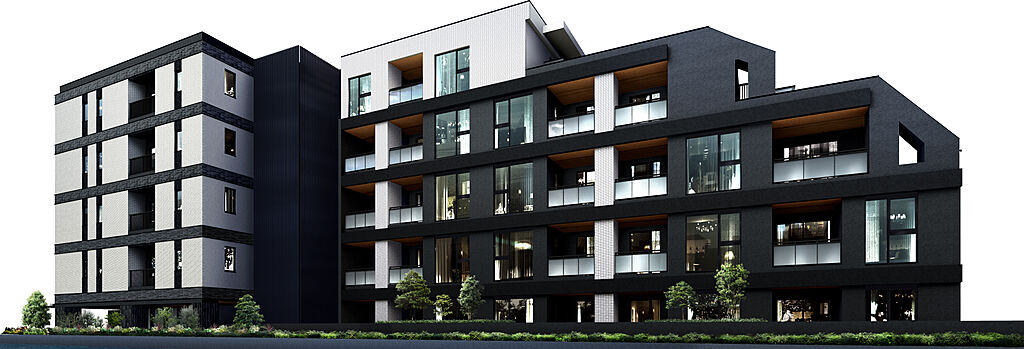 ジオ市谷仲之町 外観完成予想CG