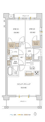 ジオ荻窪 間取り G