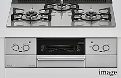 オーヴィジョン大学病院前 ビルトインガラストップコンロ