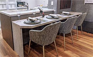 オーヴィジョン新山口スクエアガーデン 対面オープンキッチン