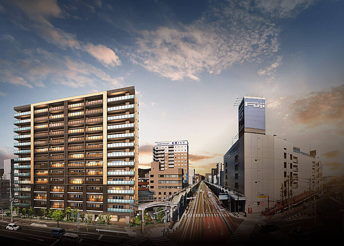 オーヴィジョン岩国麻里布 外観