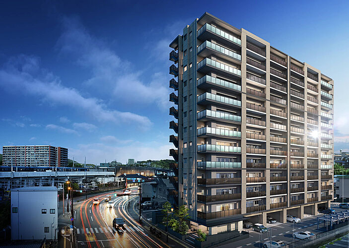 オーヴィジョン上熊本駅前II 外観完成予想図